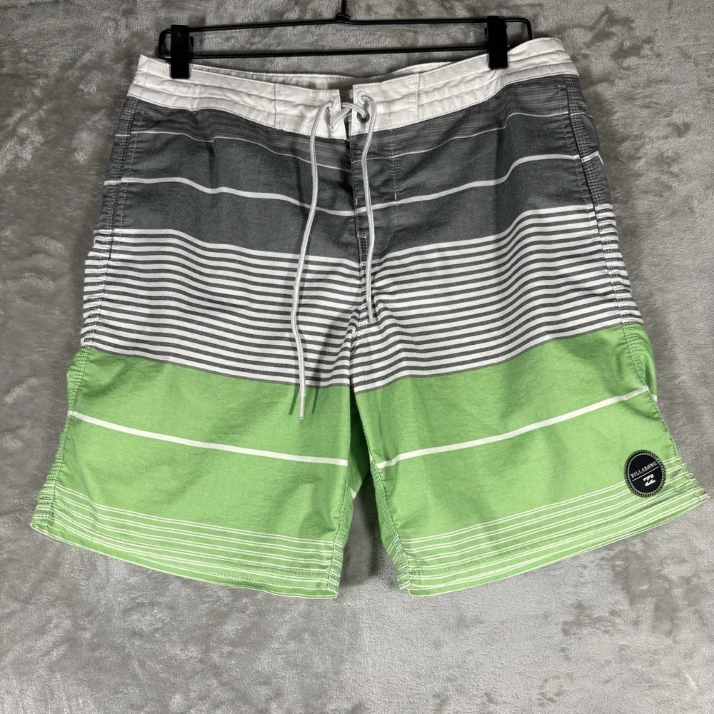Billabong‎ Board Shorts Men's 32 Surfer Coastal Beach Shorts Quick Dry